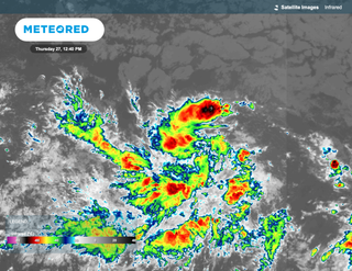 The second tropical storm of the season in the Atlantic could be about to form putting the Antilles Islands at risk