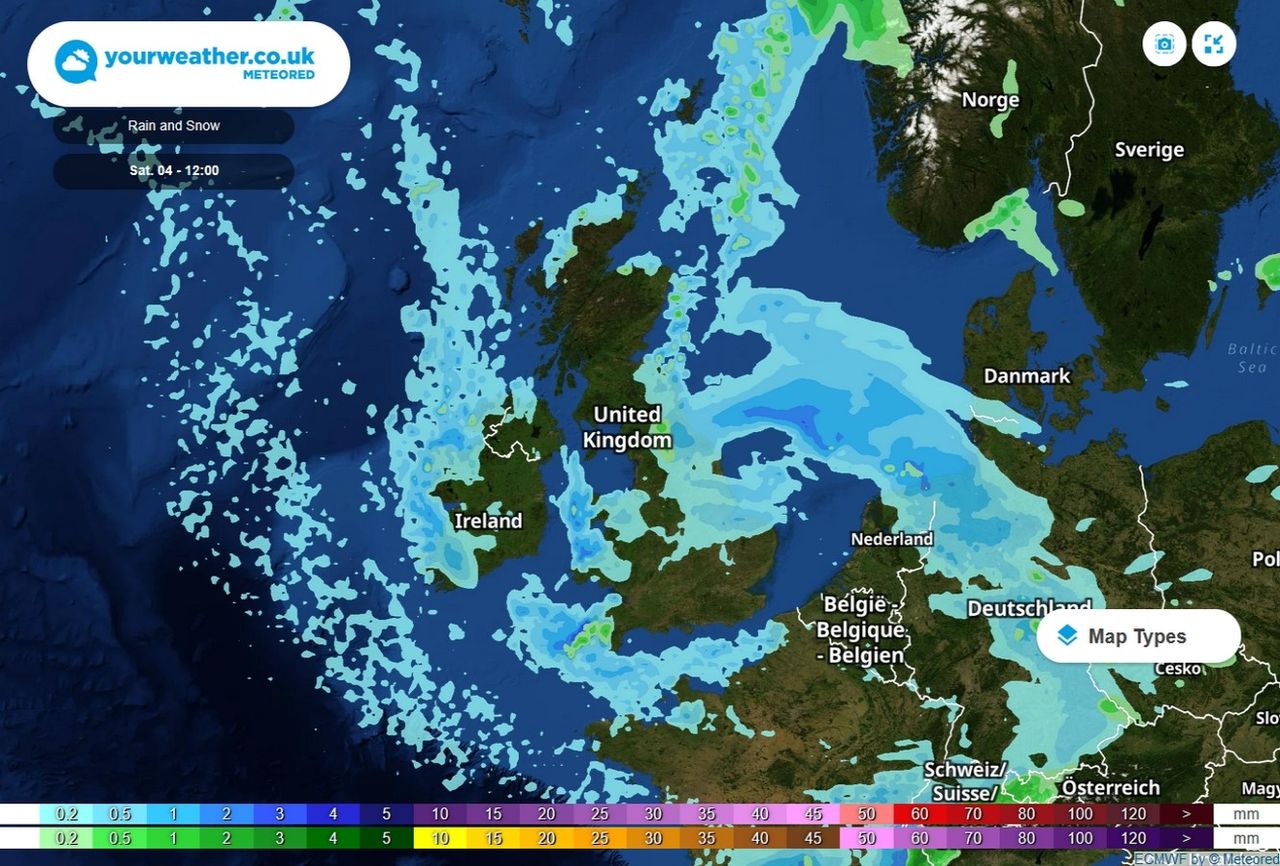 The UK weather outlook for December 2021