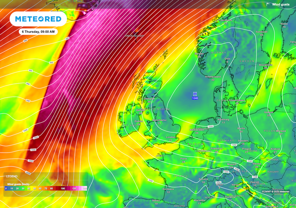 The UK Weather Outlook for February 2025 northwest vs southeast