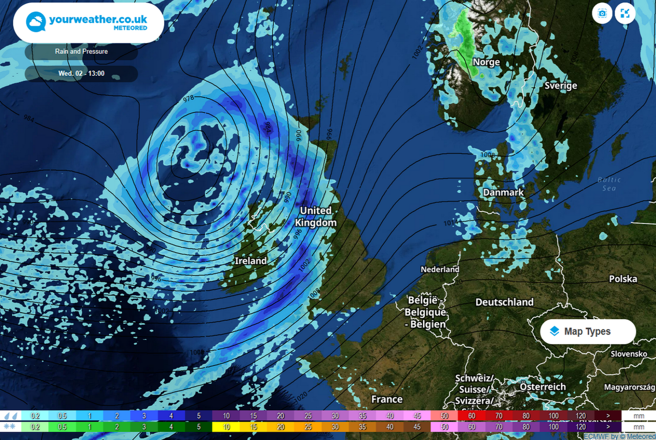 The UK weather outlook for November 2022