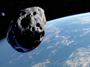 Un asteroide pasará cerca de la Tierra el viernes Un asteroide pasará cerca de la Tierra el viernes