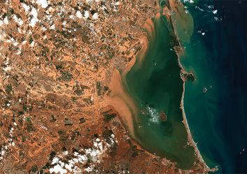 El Mar Menor: una catástrofe ecológica por culpa de la DANA, dicen El Mar Menor: una catástrofe ecológica por culpa de la DANA, dicen