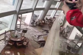 Super-tufão Mangkhut: os vídeos mais chocantes Super-tufão Mangkhut: os vídeos mais chocantes