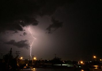 Tiempo severo se registra en el noreste de México Tiempo severo se registra en el noreste de México
