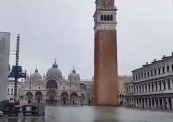 Venecia afectada por la peor inundación desde 1966 Venecia afectada por la peor inundación desde 1966
