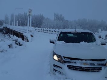 Videos de la primera gran nevada del año en Mendoza Videos de la primera gran nevada del año en Mendoza
