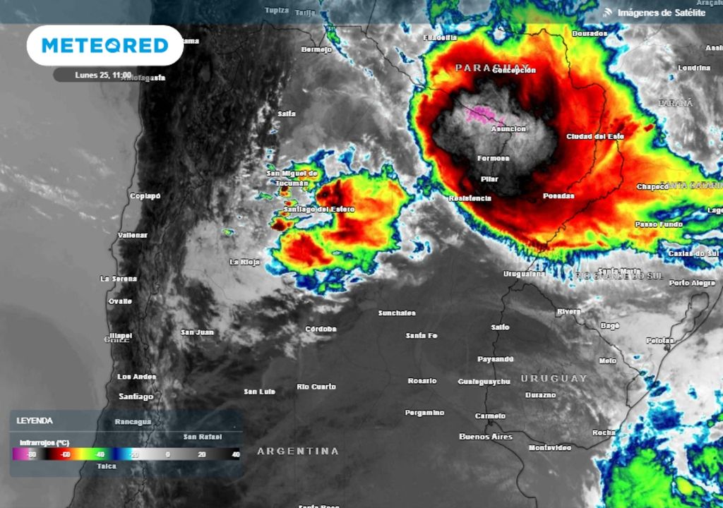 tormentas alerta naranja Navidad