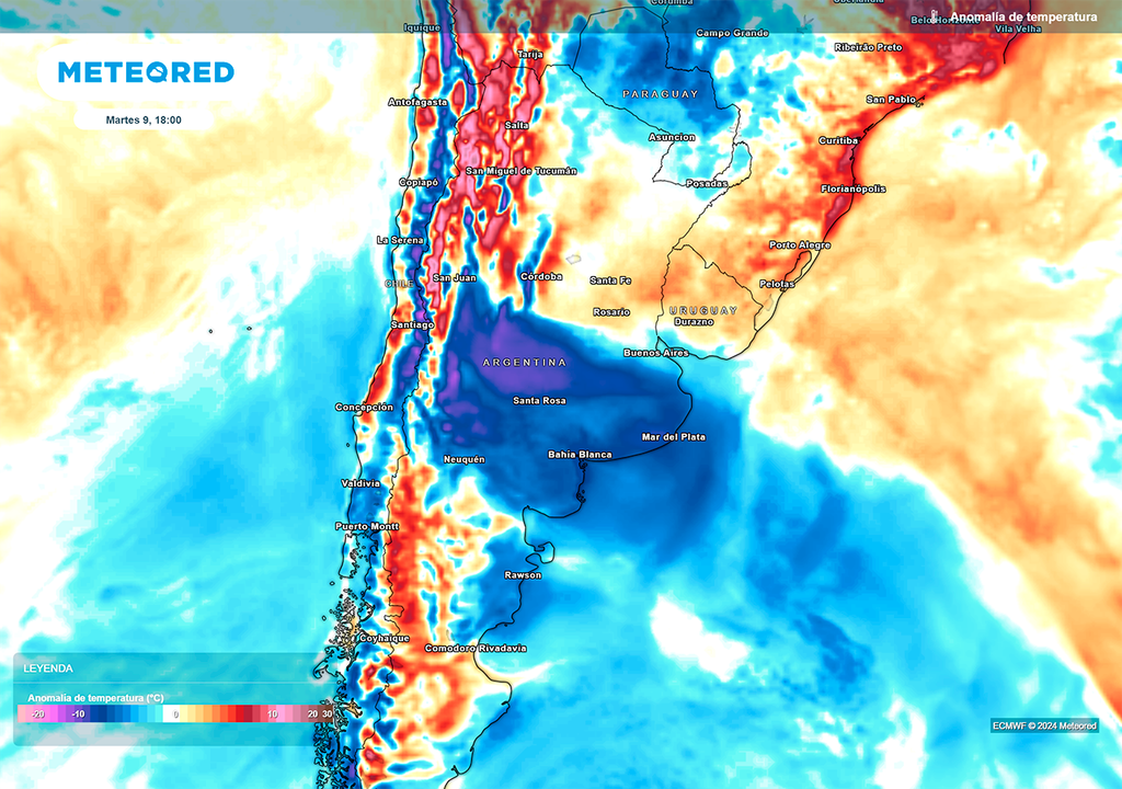 Temperatura, Frio, Heladas, Buenos Aires, Argentina