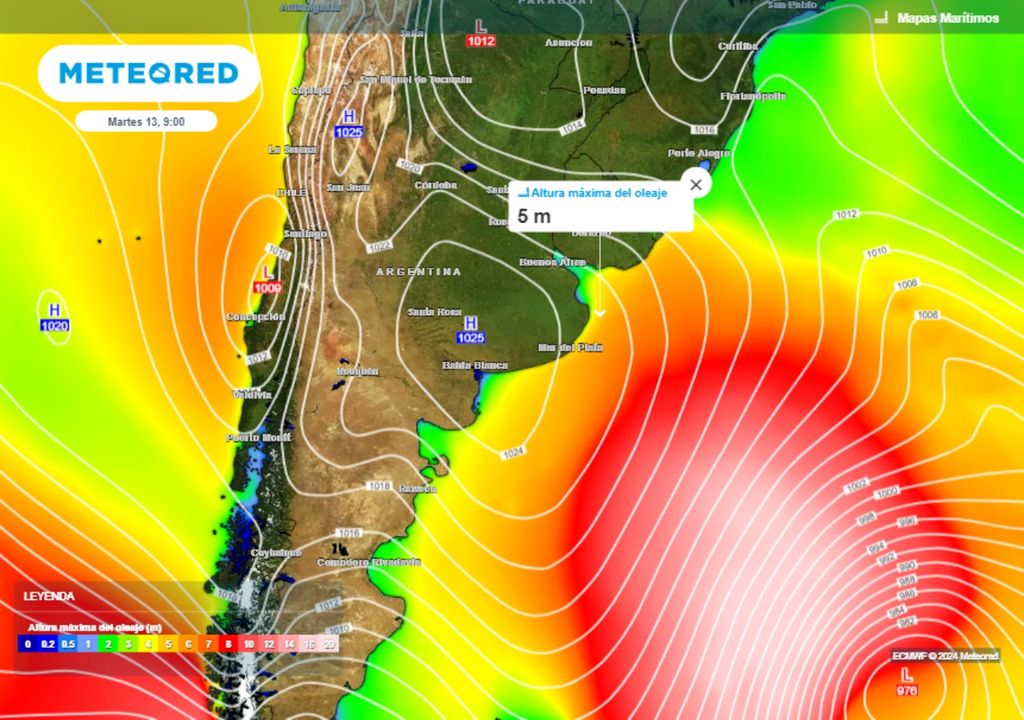Alerta crecida Río de la Plata Alerta crecida Río de la Plata