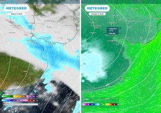 Tiempo cambiante: lluvias, sol y temperaturas de hasta 0 &deg;C en el AMBA este fin de semana largo