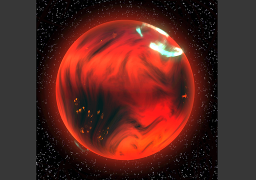 El telescopio espacial James Webb observa el "tiempo" de una enana marrón solitaria y sus raras nubes alienígenas