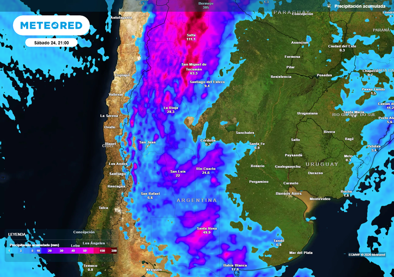 Tiempo en Argentina: fuerte ascenso t&eacute;rmico y sigue el riesgo de incendios, el fin de semana volver&iacute;an las lluvias