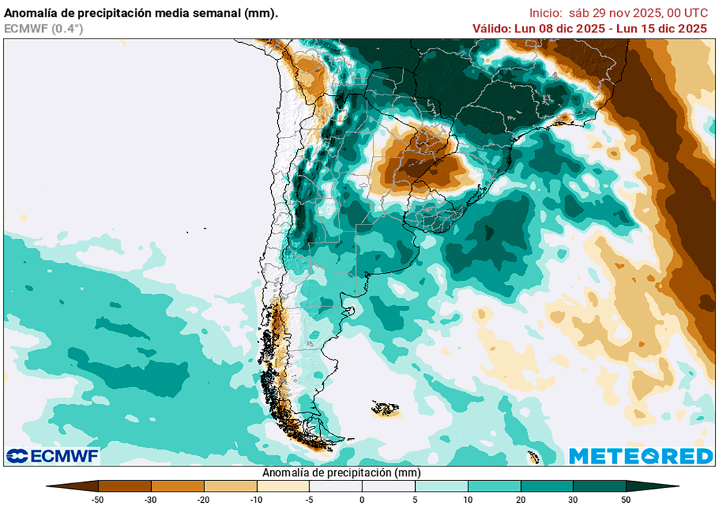 Lluvia, Diciembre, Verano, Tendencia, Clima, Pronóstico, Argentina, Pampeana, Buenos Aires