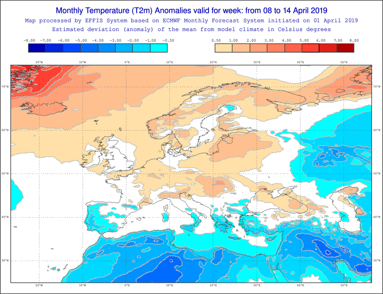 el tiempo en semana santa 2019