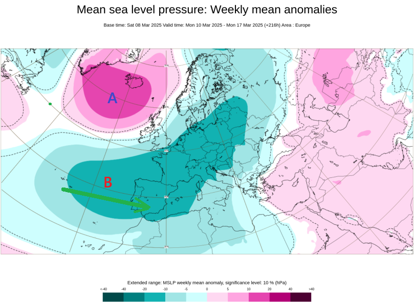 El tiempo para la semana que viene: tren de borrascas atlánticas con más precipitaciones sobre suelos ya muy empapados El tiempo para la semana que viene: tren de borrascas atlánticas con más precipitaciones sobre suelos ya muy empapados