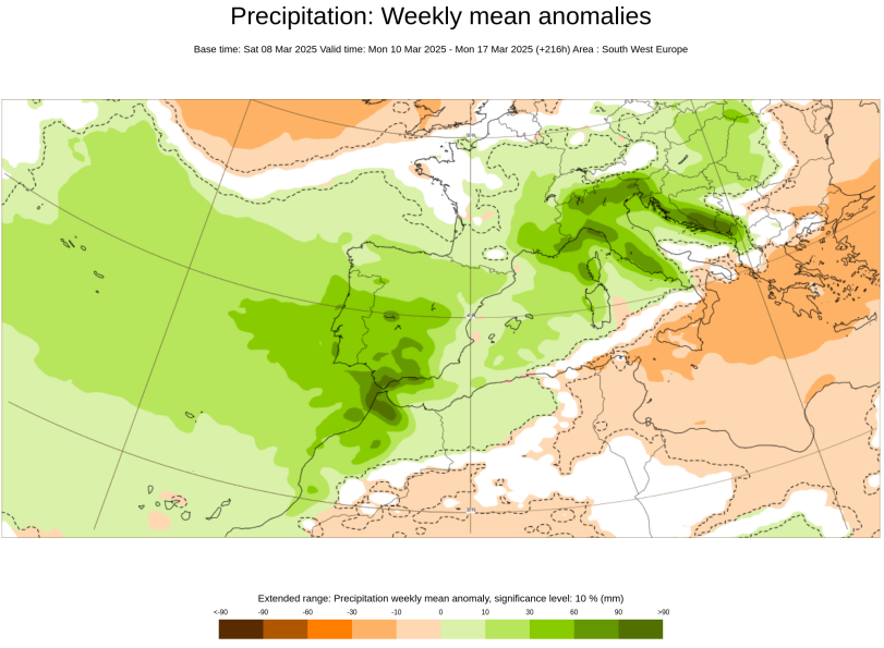 El tiempo para la semana que viene: tren de borrascas atlánticas con más precipitaciones sobre suelos ya muy empapados El tiempo para la semana que viene: tren de borrascas atlánticas con más precipitaciones sobre suelos ya muy empapados