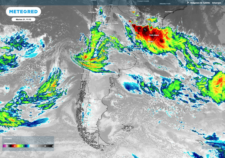 Tiempo extremo contin&uacute;a afectando a Argentina: m&uacute;ltiples alertas meteorol&oacute;gicas del SMN en estas regiones del pa&iacute;s