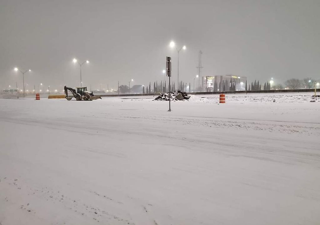 Severa jornada de tiempo invernal invade Estados Unidos. Fotografía: @StephenVick10