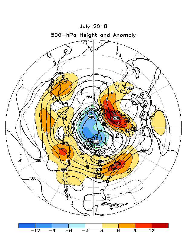 Tiempo más estacionario en verano: más extremos de extremos