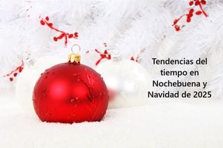 Primeras tendencias del tiempo para los d&iacute;as de Nochebuena y Navidad de 2025: tiempo inestable, fr&iacute;o, lluvia y nieve