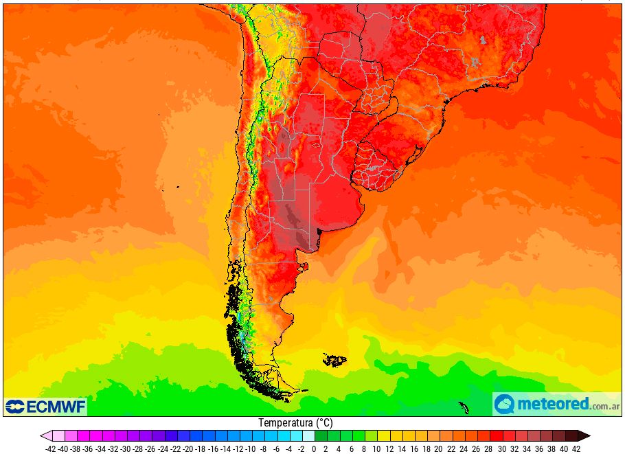 Temperaturas Argentina Pronóstico Temperaturas Argentina Pronóstico