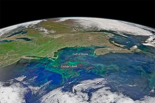 Tiempo primaveral dinámico en las aguas del Atlántico Norte