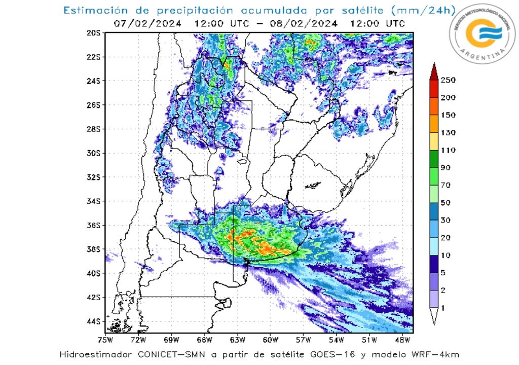 Lluvias Inundaciones Buenos Aires Pronóstico tiempo Fin de semana largo Carnaval