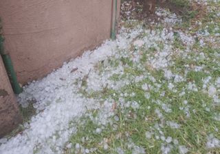 Sorprendente granizada se registra en Cuautlancingo y Coronango en el estado Puebla, dejando inundaciones y caos vial