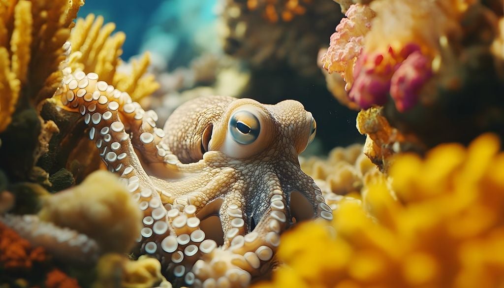 Pulpo Con nueve cerebros funcionales, tres corazones y una inteligencia sorprendente, los pulpos desafían todo lo que sabemos sobre la evolución animal. Juegan, sueñan y resuelven problemas, hasta el punto de que algunos científicos los consideran lo más parecido a una mente alienígena.