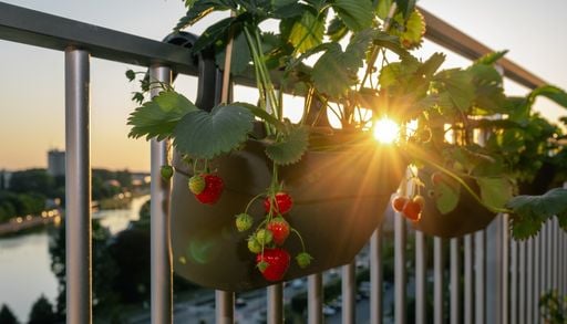 &iquest;Tienes un balc&oacute;n soleado? As&iacute; puedes cultivar frutillas en maceta esta primavera