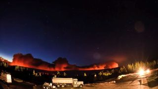 Time lapse de los fuegos en California: belleza hiriente