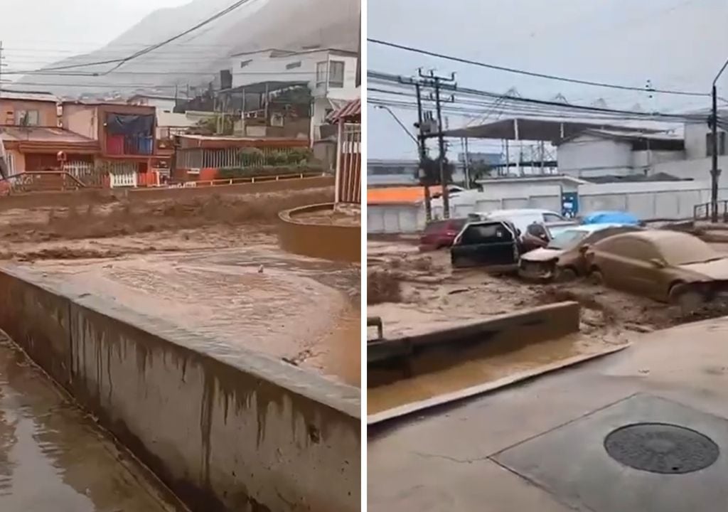 Las intensas precipitaciones en Tocopilla provocaron fuertes escurrimientos de agua y barro, activación de quebradas y daños en distintos sectores urbanos. El riesgo de nuevos aluviones se mantiene mientras continúe la inestabilidad asociada a la baja segregada.