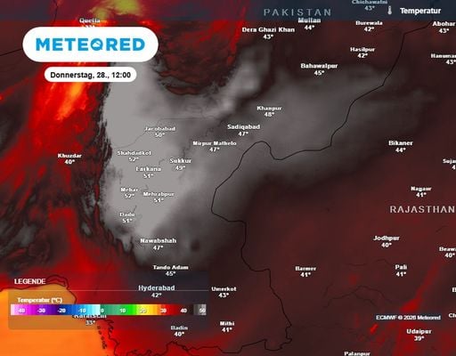 T&ouml;dliche 52 Grad: An diesem Ort wird das Wetter gerade lebensfeindlich &ndash; ein Datum macht es noch unheimlicher