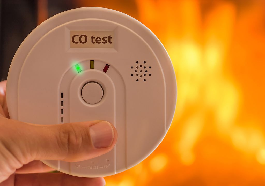 intoxicación con monóxido de carbono sensor detector gas hogar