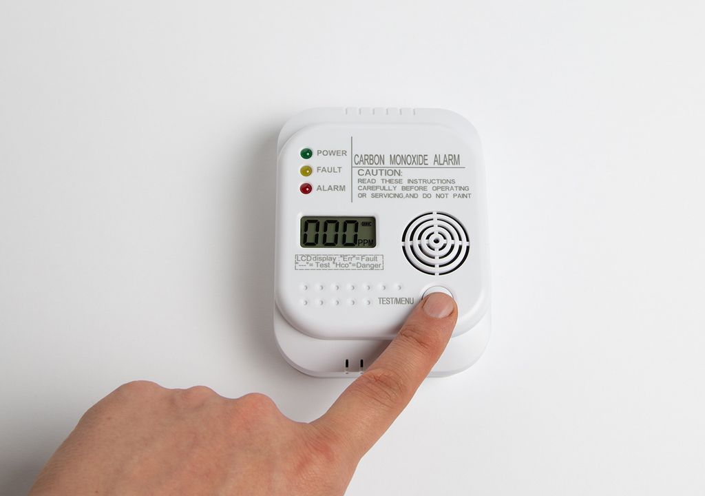 intoxicación con monóxido de carbono sensor detector gas hogar