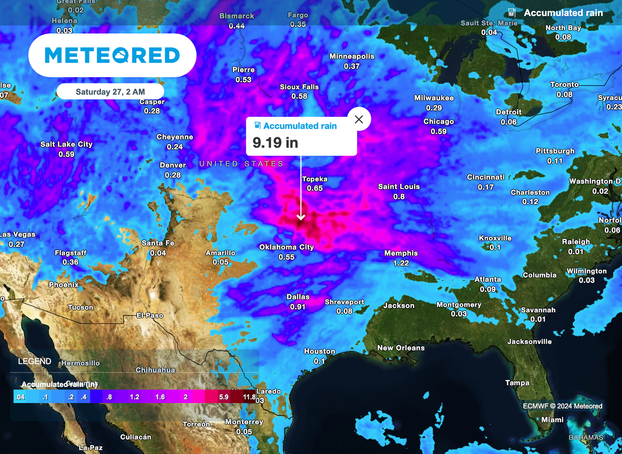 Tomorrow Severe Storms Are Back In The Central States Bringing Threat ...