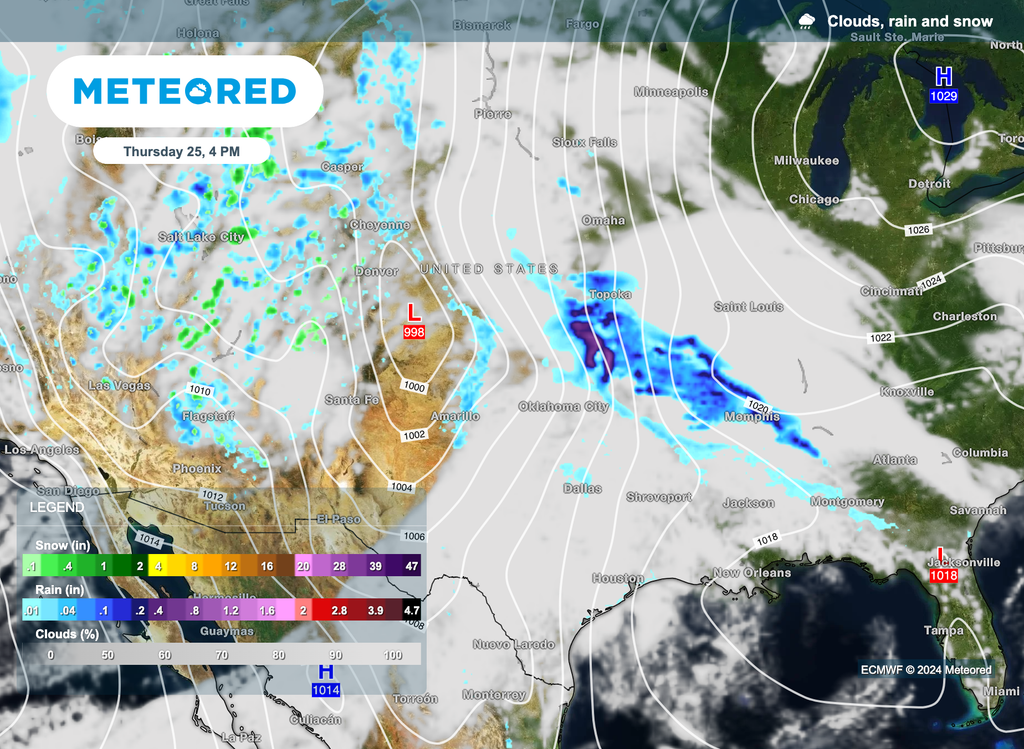 Tomorrow Severe Storms are Back in the Central States Bringing Threat ...