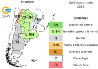 ‘Tonos verdes’ anuncian un otoño con más lluvias en Argentina