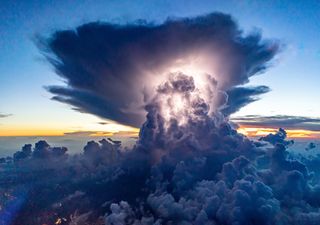 Los meteorólogos alucinaron con las nubes de una tormenta que golpeó Mallorca. Aquí la razón