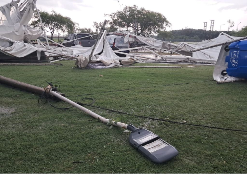 bragado tormenta ráfagas carpa egresados heridos bragado tormenta ráfagas carpa egresados heridos