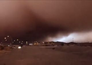 Videos: interior de Atacama fue cubierto por tormenta de polvo y arena