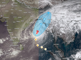 La tormenta ciclónica muy severa Mocha amenaza a Myanmar y a Bangladesh