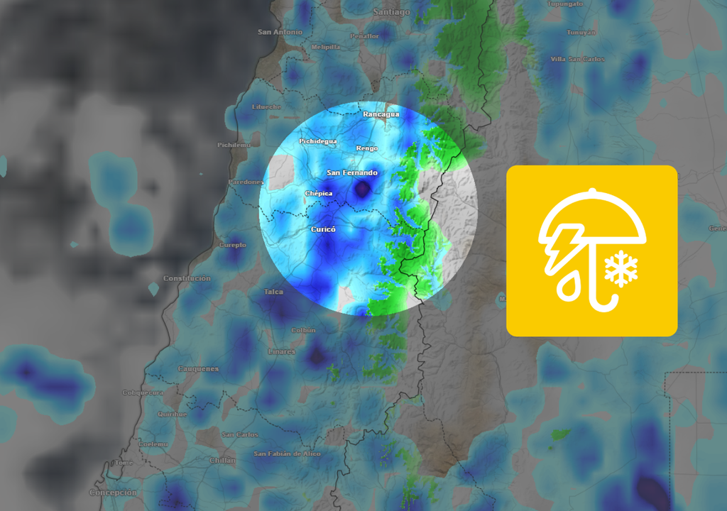 símbolo de precipitaciones