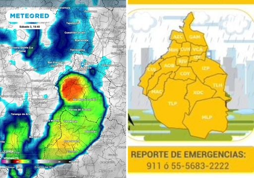 Tormentas en CDMX y Estado de M&eacute;xico: activan Alerta Amarilla por severas inundaciones en Ecatepec y Nezahualcoyotl