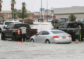 Tormenta ocasiona daños en El Paso Texas Estados Unidos