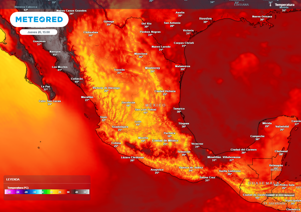 Por fin frescor se sentirá en México