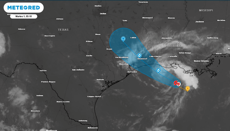 Se forma la tormenta tropical Edouard con ciertas posibilidades de llegar a ser el primer hurac&aacute;n en el Atl&aacute;ntico