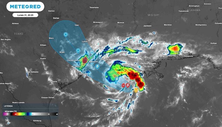 Tormenta tropical Edouard se forma en la costa sur de Estados Unidos y amenaza con tocar tierra
