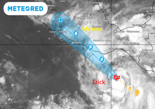 Se forma la tormenta tropical Erick y se espera que se intensifique rápidamente a huracán: peligro para México