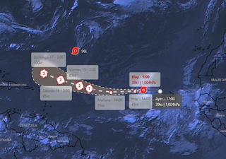El Centro Nacional de Huracanes prevé que la tormenta tropical Erin se convertirá en huracán mayor de categoría 3 